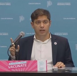 Antes de anunciar que acatará a Nación, Kicillof dijo que "Larreta es igual a Bullrich y Macri"