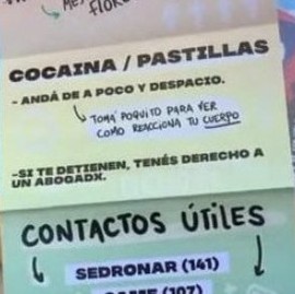 Cocaína: un Municipio bonaerense aconseja "tomar poquito para ver cómo reacciona tu cuerpo"