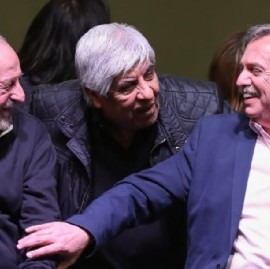 "Gesto enorme de madurez": así calificó Alberto Fernández la unificación de la CTA con la CGT