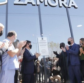 Lomas de Zamora: Kicillof e Insaurralde inauguraron los hospitales Odontológico y Oftalmológico