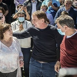 Con la dupla Santilli-Manes, Juntos relanzó su campaña bonaerense en el distrito de Sergio Massa