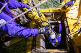 AySA continuó con operativos de su Programa de Inspección de Ríos Subterráneos en el Oeste del AMBA